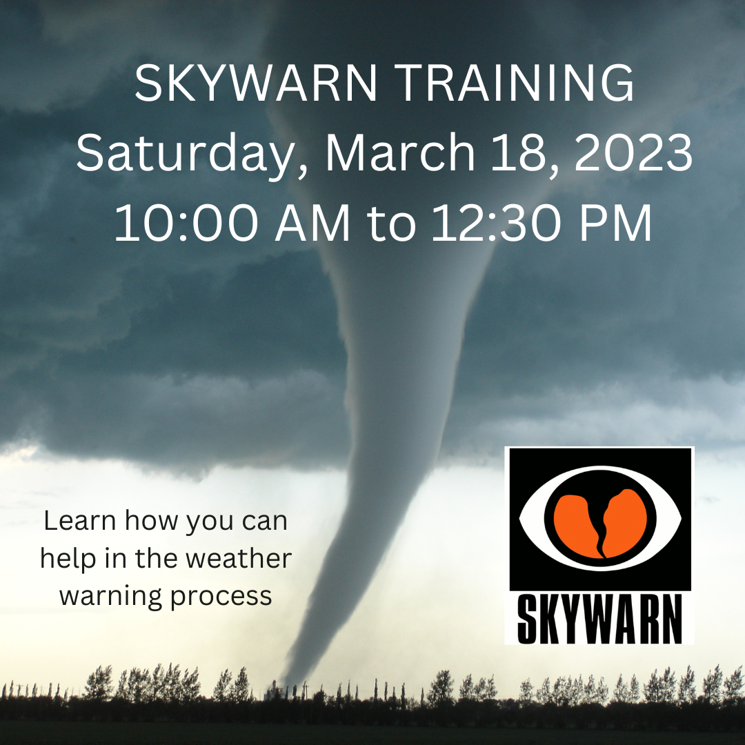 SKYWARN Training Class March 18, 2023